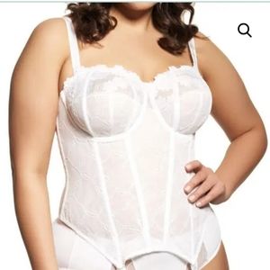 Elomi Basque strapless / convertible corset 40G